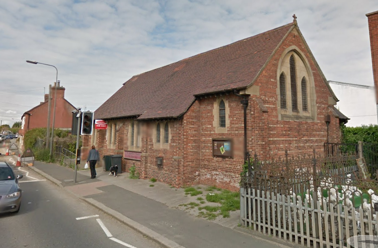 This is a Google Maps image of St. Augustine's Church from July 2015. The church is currently for sale- under offer as of September 2021.